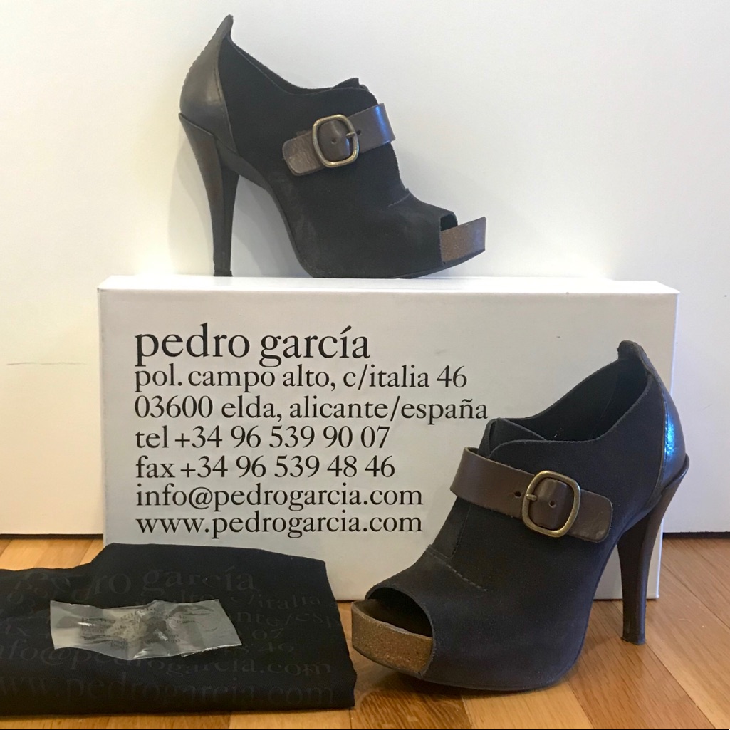 Pedro Garcia Chick Peeptoe Booties